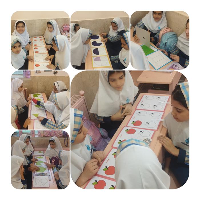 📚 فصل ۲ ریاضی – آشنایی با کسرها
در این دست‌ورزی بچه‌ها یاد گرفتند چگونه کسر را به عدد مخلوط و عدد مخلوط را به کسر تبدیل کنند.
با استفاده از سه روش جذاب: رسم شکل 🎨، محور عددی 📏 و محاسبه ✖️➗
و در پایان، با شنیدن قصه‌ای شیرین از دنیای کسرها، یادگیری‌شان ر