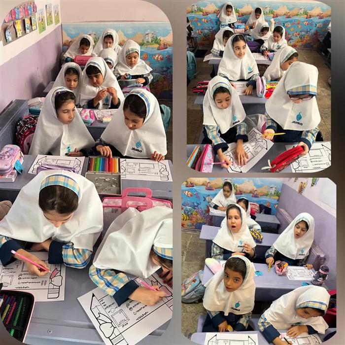 کاربرگ خلاقانه درباره‌ی من