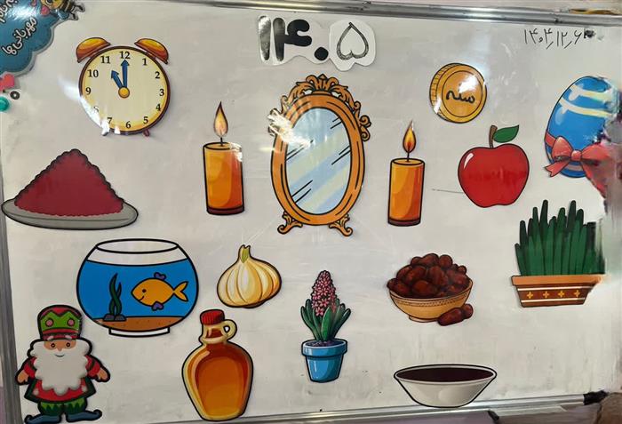 فارسی ایجاد انگیزه‌ی درس نوروز