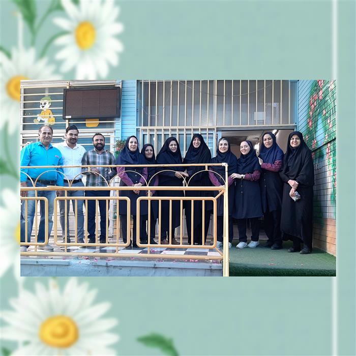 تجلیل از پرسنل و معلمان دبستان مهاد پروین در روز بزرگداشت مقام معلم