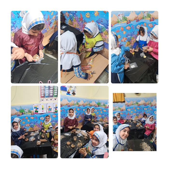 درست کردن  تسبیح با سفال