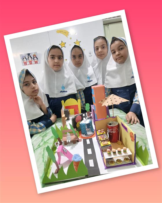 ساخت ماکت محله توسط دانش آموزان