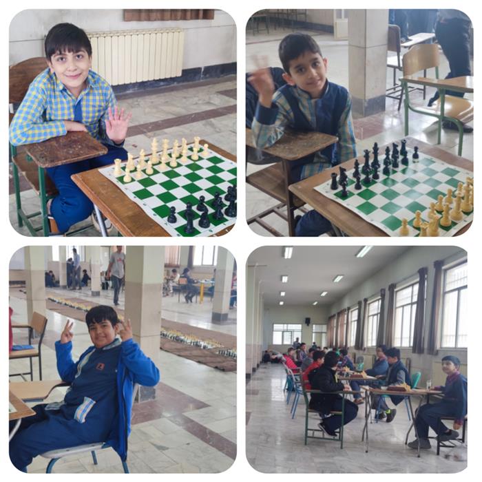 حضور دانش آموزان مهاد در مسابقات شطرنج ناحیه ۳ امروز