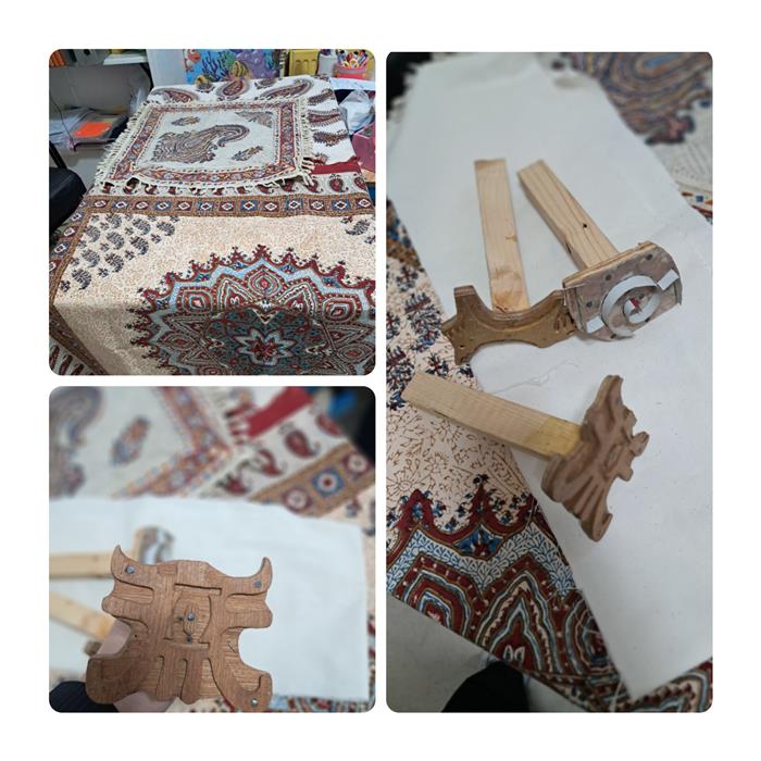 شناخت پارچه قلمکار.کار چاپ