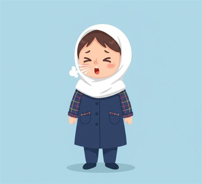 آموزش اصول عطسه  کردن و موارد بهداشتی