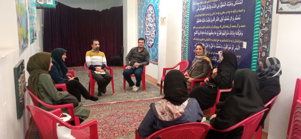 اولین جلسه پاتوق کتاب دبستان  پسرانه مهادبهارستان