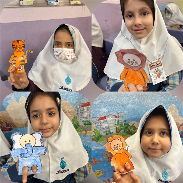 هنر ( عروسک انگشتی )